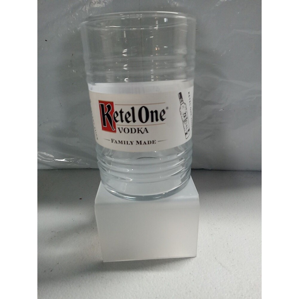 Ketel One Vodka Bloody Mary 16 oz Barrel Glass Family Made Stir Vintage